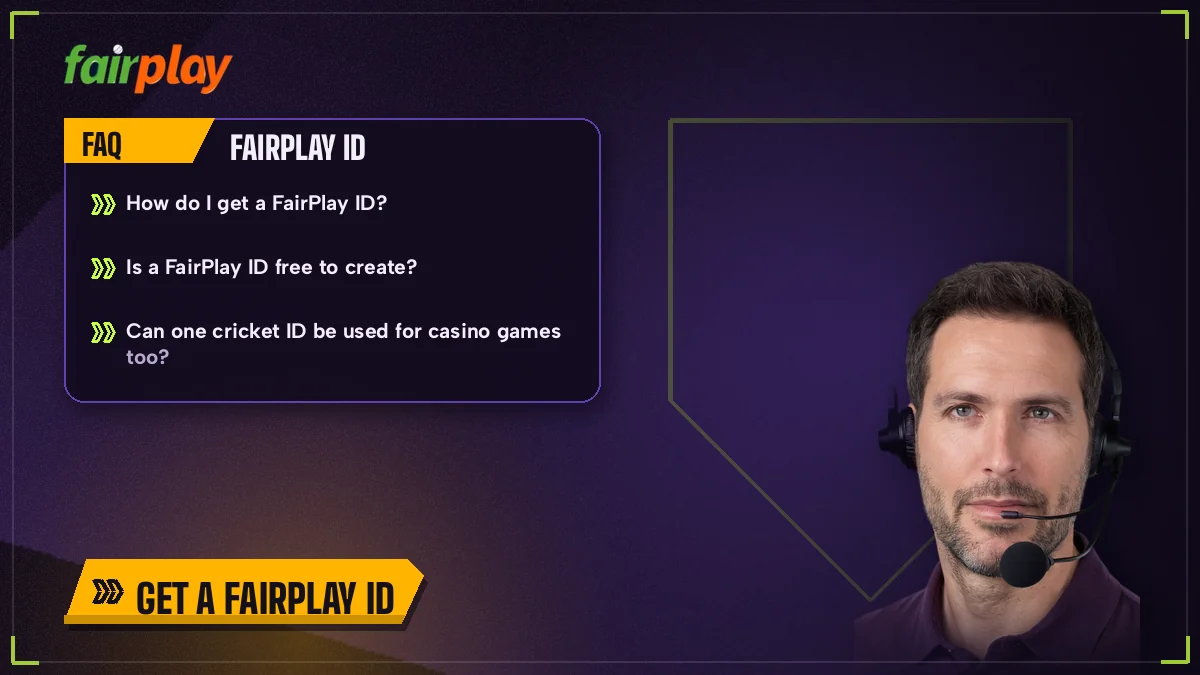 Support agent with a headset answering FairPlay ID questions from new users